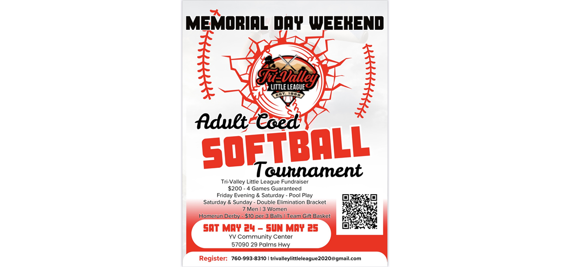 Adult Coed Softball Tourament 