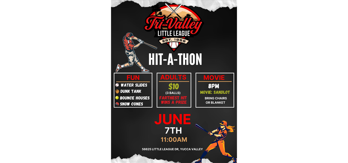 Closing Day & Hit-A-Thon